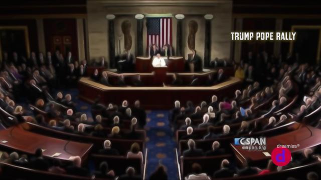 TrumpPopeRally